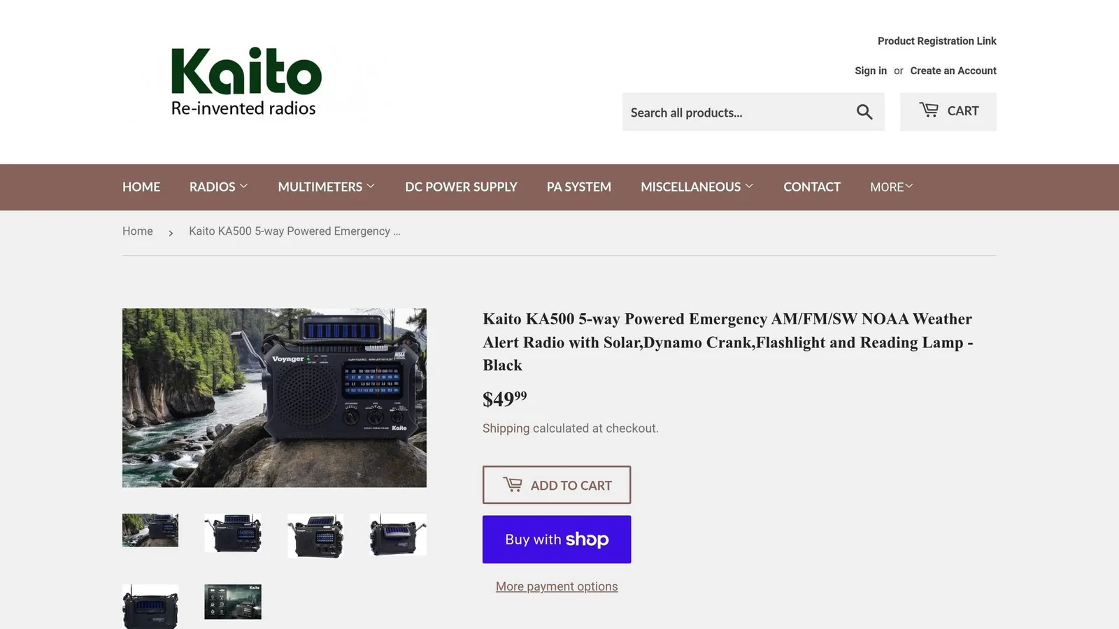 Kaito KA500 Voyager